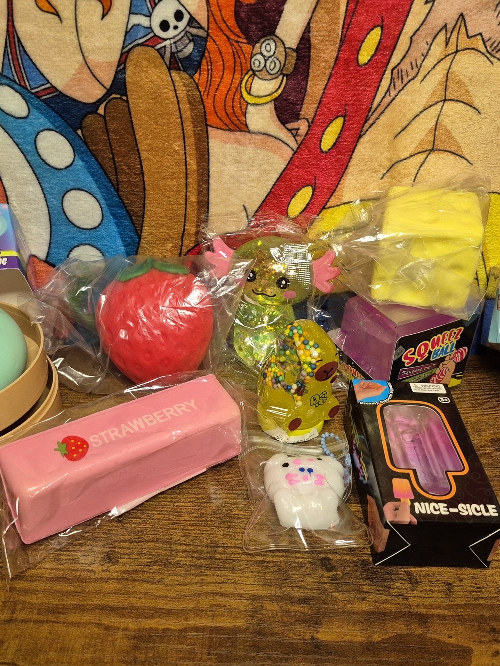 Mix Of Soft Squishy Toy - Kids Collectible